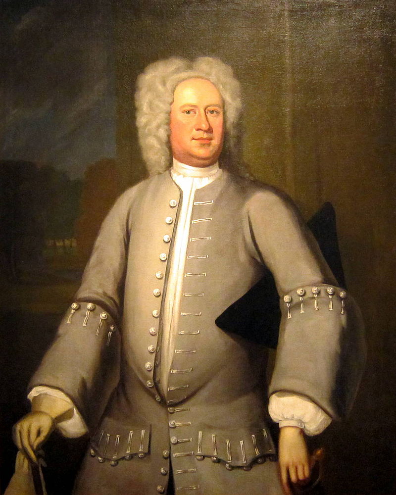 Robert Carter I, "King," Colonial Governor of Virginia and Planter | Public Domain, free of restrictions by unknown painter, ca. 1720