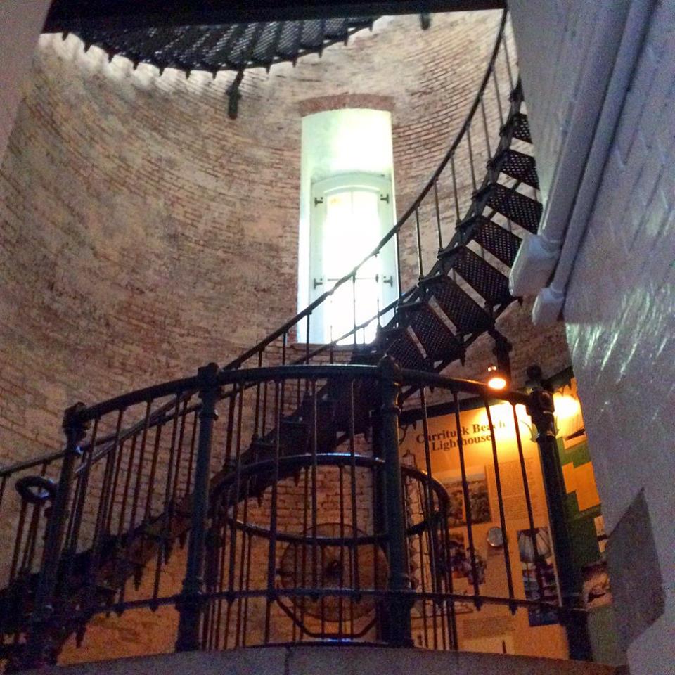 Currituck Lighthouse Interior | Photo by C.Kimberly Toms