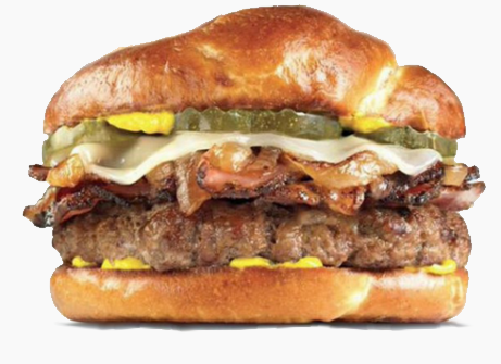 Big Pastrami Pretzel Burger | Johnny Rockets